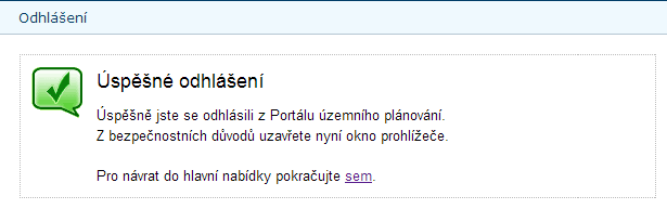 odhlaseni